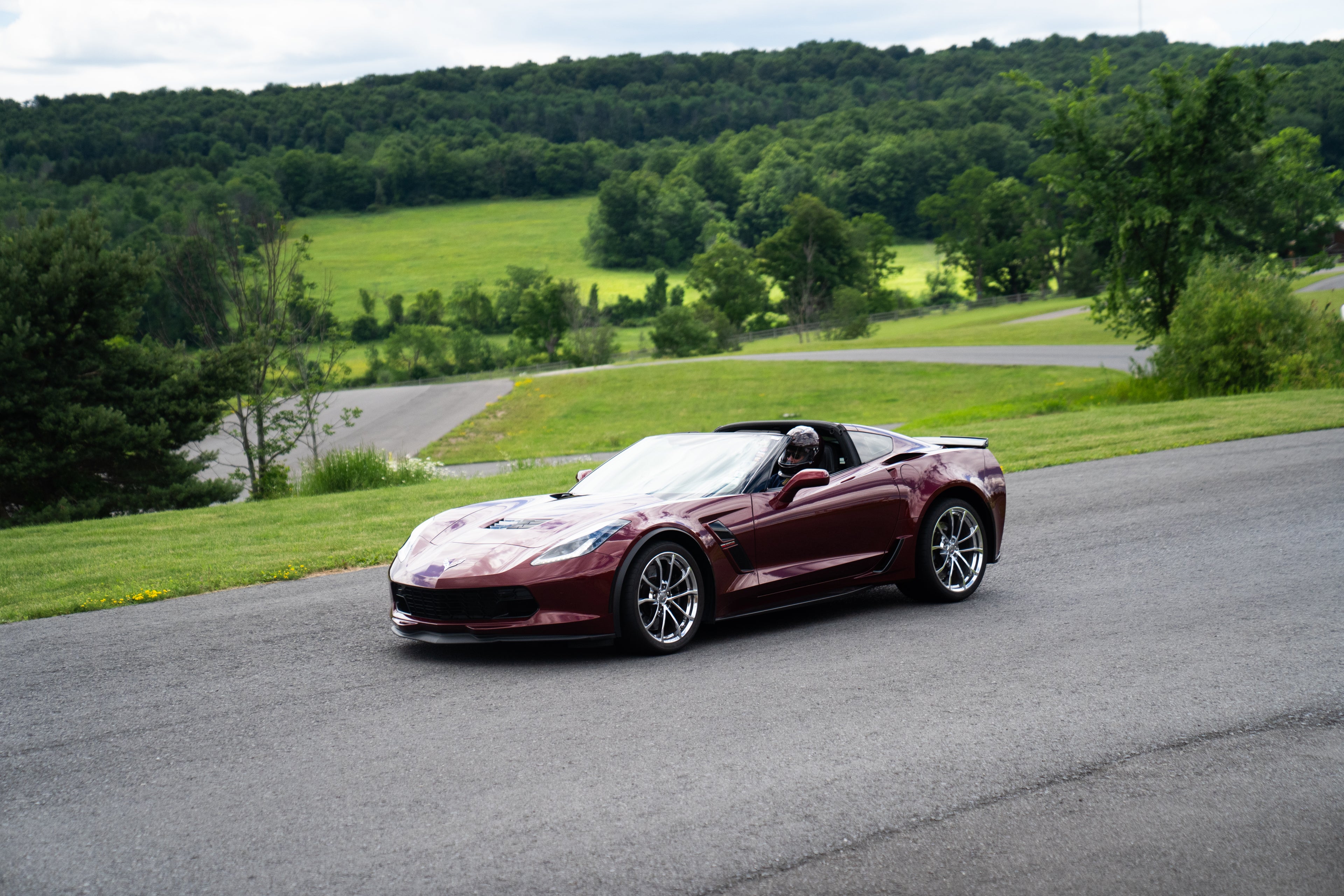 Jun 20_Guest Day_Red Corvette_1