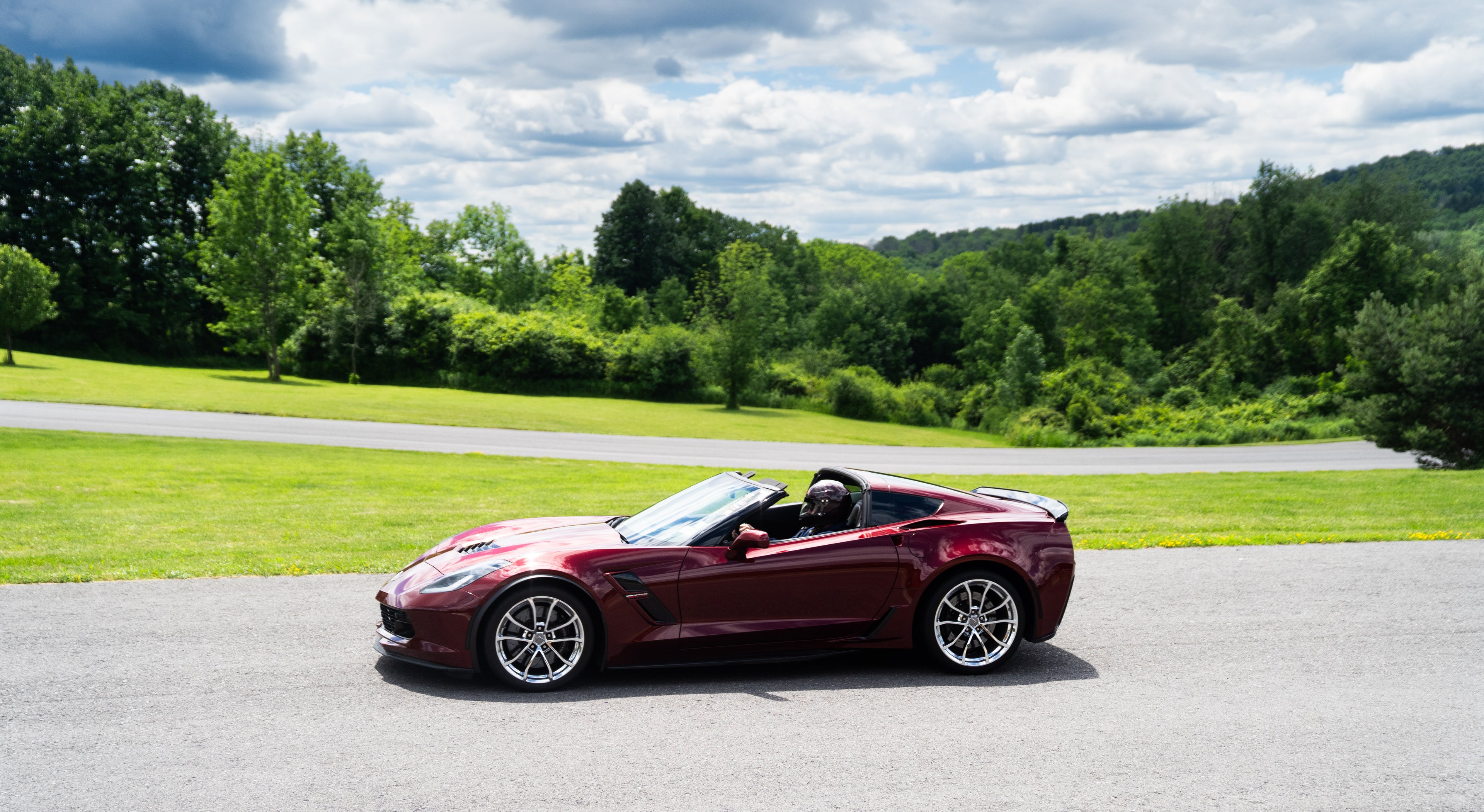 Jun 20_Guest Day_Red Corvette_2